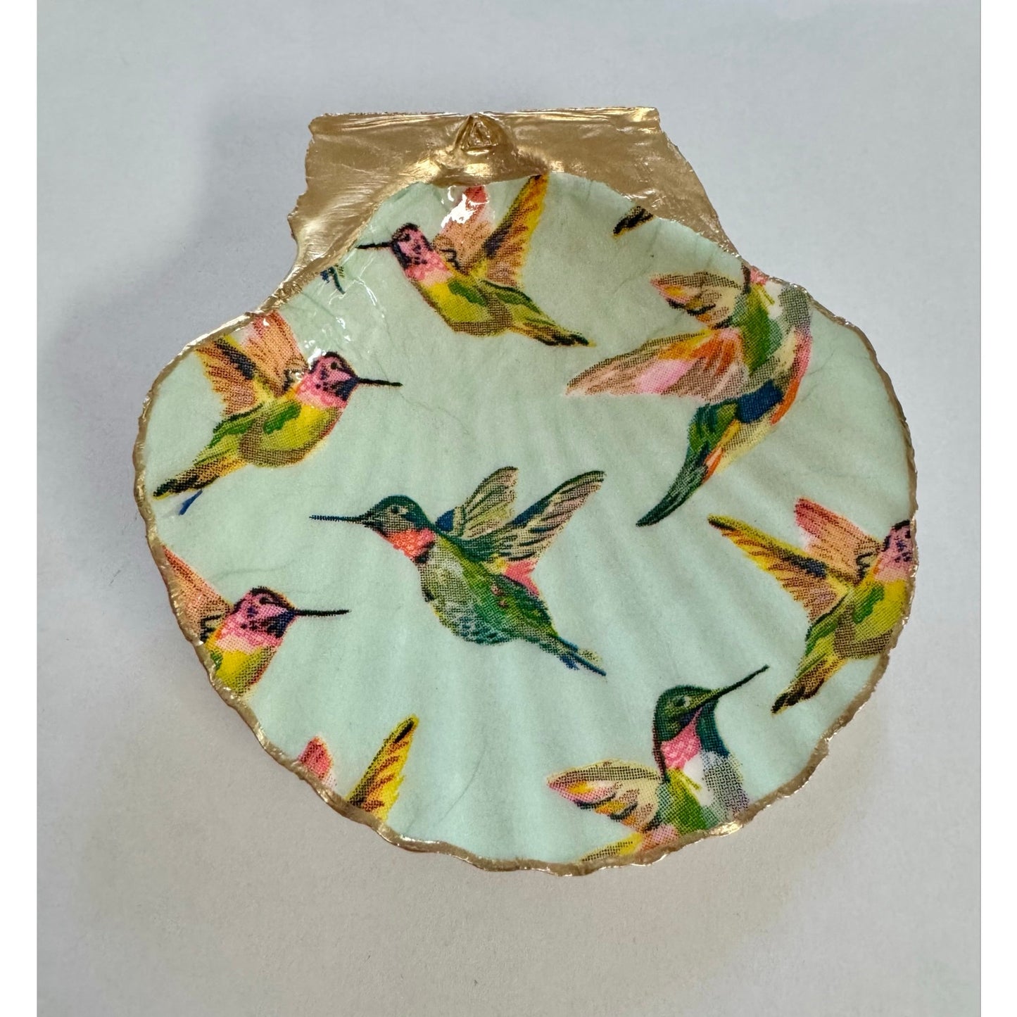 Hummingbird Trinket Dish | Bird Jewelry Dish | Ring Holder Gift